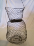 Vintage Collapsible Fish Basket