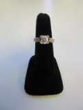 925 Silver Ring with Center Stone size 5.25