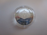 1987-S We The People Silver 1 Dollar