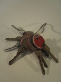 Lot of 8 Vintage Locker Keys