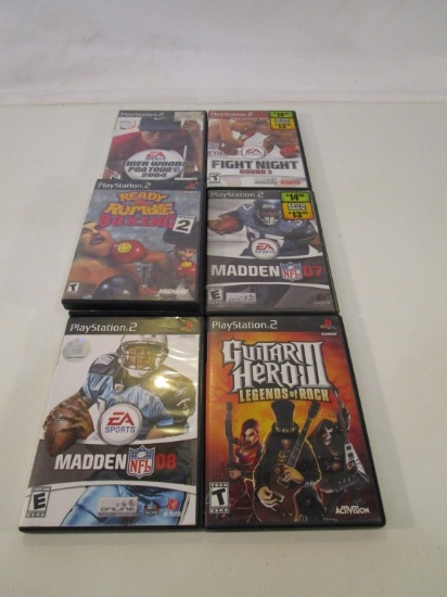 Lot of 7 Play Station 2 Games