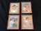 2007 TOPPS TURKEY RED LOT MICKEY MANTLE LOT OF 4