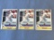 JOHNNY BENCH  Lot of 3 1979 Topps Baseball Cards