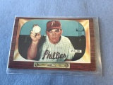 1955 Bowman Baseball BOB MILLER Phillies #110