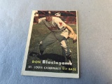 1957 Topps Baseball #47 DON BLASINGAME Cardinals,