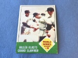 1963 Topps Baseball WORLD SERIES GAME 4 #145