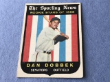 1959 Topps Baseball #124 DAN DOBBEK Sentors