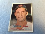 1957 Topps Baseball #226 PRESTON WARD Indians