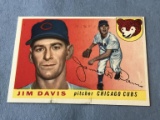 1955 Topps Baseball JIM DAVIS Cubs #68
