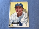 1951 Bowman Baseball SAM MELE Senators #168,