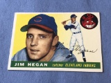 1955 Topps Baseball JIM HEGAN Indians #7