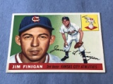 1955 Topps Baseball JIM FINIGAN Athletics #14
