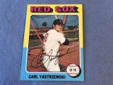 CARL YASTRZEMSKI 1975 Topps Baseball Card #280