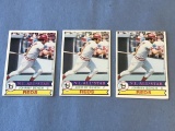JOHNNY BENCH  Lot of 3 1979 Topps Baseball Cards