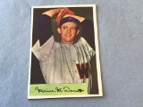 1954 Bowman Baseball #56 MAURY MCDERMOTT Senators,
