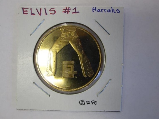Elvis #1 Harrahs Coin