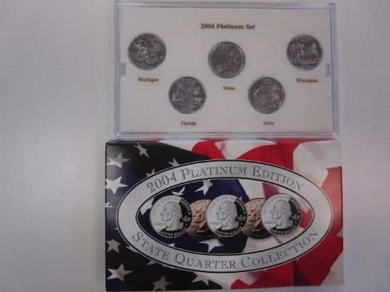 2004 Platinum Edition State Quarter Collection