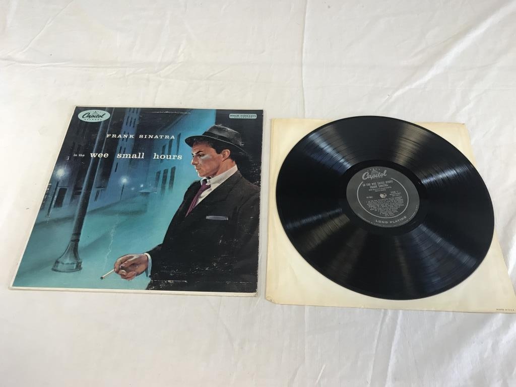 FRANK SINATRA In The Wee Small Hours 1955 Vinyl | Art, Antiques &  Collectibles Entertainment Memorabilia Music Memorabilia Albums, Records &  45's | Online Auctions | Proxibid
