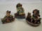 Lot of 3 Collectible Figurines, Including 2 Boyds