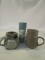 Lot of 3 Original Stoneware Coffee Mugs