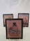 Lot of 3 Acrylic Finished Native American Pictures