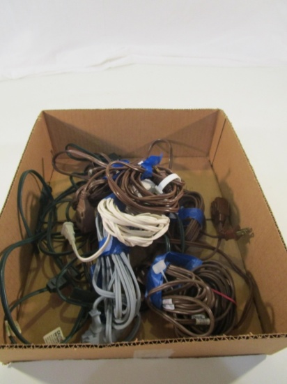 Box Lot of Indoor Extension Cords