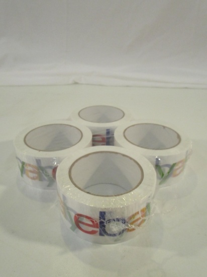 Pack of 4 Unopened Ebay Tape