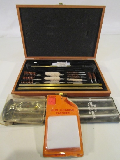 Lot of 3 Gun Cleaning Items