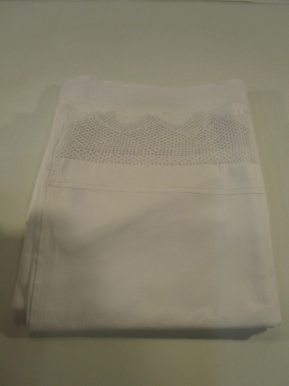 Set of 2 Vintage Flat Sheets