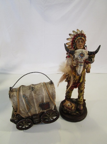Native American / Western Home Decor Figures
