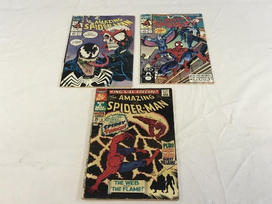AMAZING SPIDERMAN Lot of 3 Marvel Comics