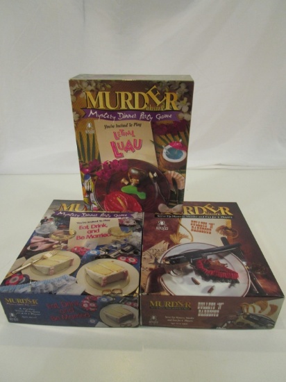 Lot of 3 of "Murder A La Carte"