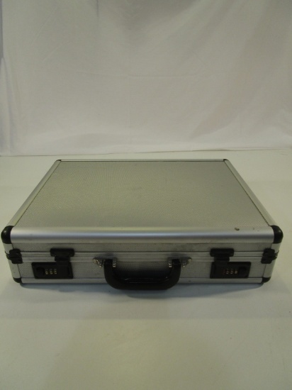 18"x13"x4" Metal Briefcase