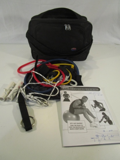 Lot of Bodylastics For Strength Band Training