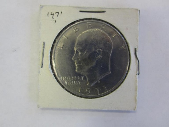1971-D Eisenhower Dollar