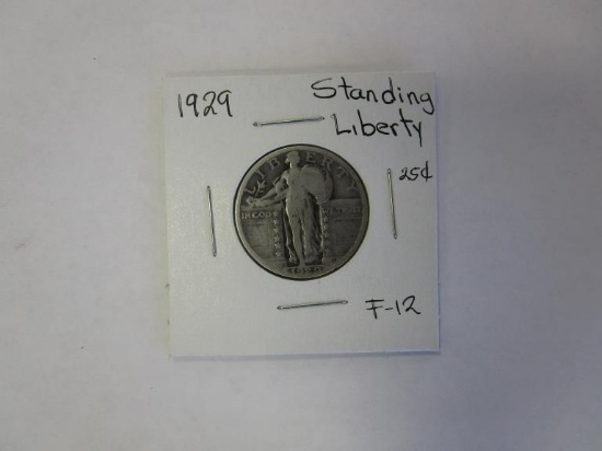 1929 Standing Liberty Silver Quarter