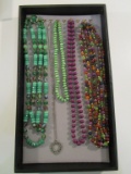 Lot of 5 Costume Jewelry Necklaces, Some Vintage