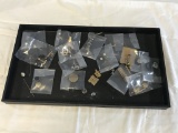 Tray lot of Cufflinks and other items