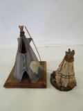 Lot of 2 Decorative Teepees