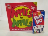 Lot of 2 Games - Apples to Apples & Skip-Bo