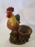 Large Rooster Planter