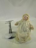 China Baby Doll and 4 Doll Stands