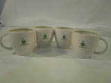 Lot of 4 Starbucks Barista 2003 Coffee Cups