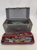 Vintage Craftsman Tool Box Filled w/ Tools