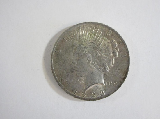 Ungraded 1923 Peace Silver Dollar 1$