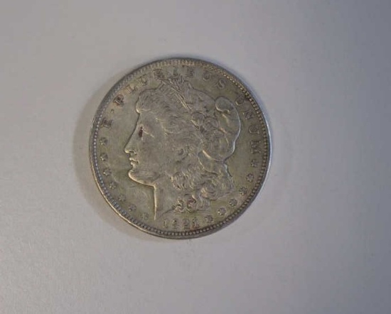 Ungraded 1921 Morgan Silver Dollar 1$