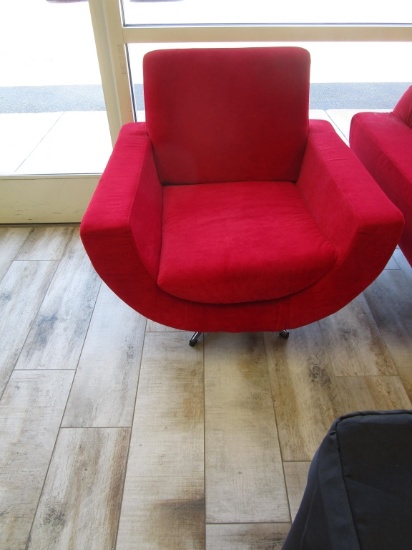 Klote International Corp Red Modern Chair