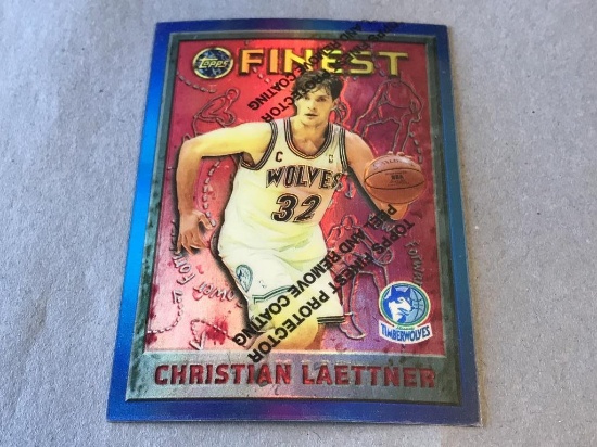 CHRISTIAN LAETTNER 1996 Topps Finest REFRACTOR