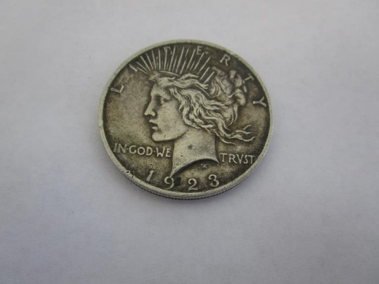 1923 Peace Silver Dollar