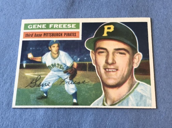 1956 Topps Baseball GENE FREESE Pirates #46